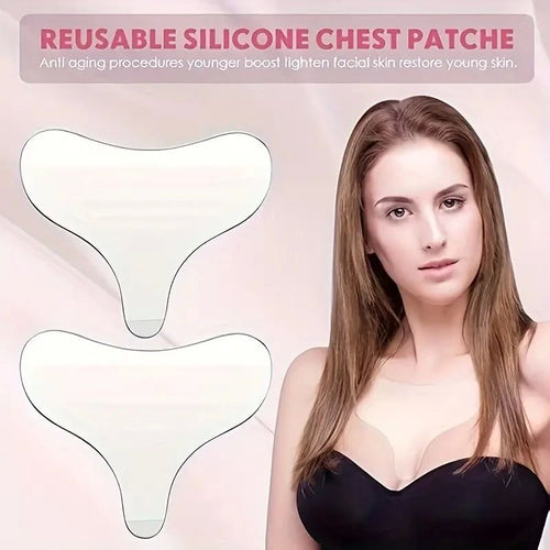 Reusable Transparent Silicone Anti-Wrinkle Skin Patches