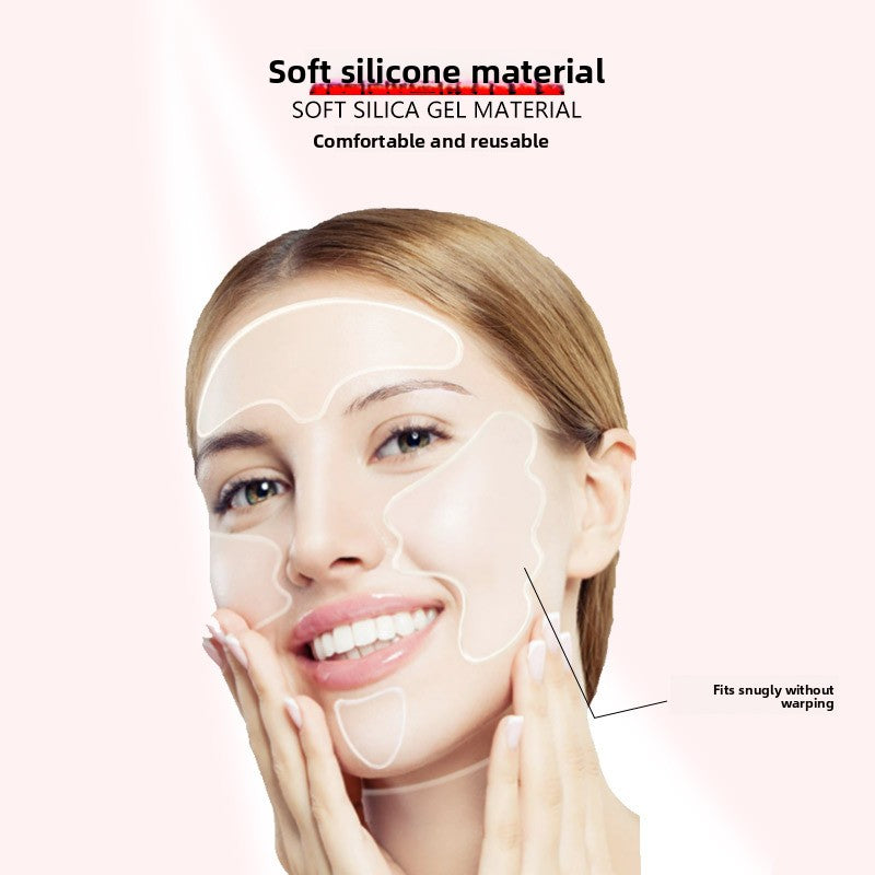 Silicone Anti-Wrinkle Facial Patches Set