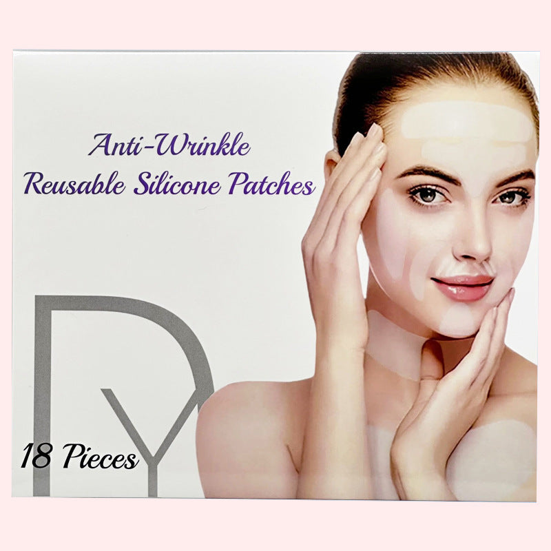 Silicone Anti-Wrinkle Facial Patches Set